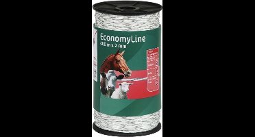 AKO EconomyLine schrikdraad wit -kruisgewikkeld- 400m