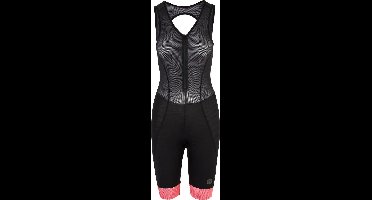 AGU High Summer Fietsbroek met Zeem Trend Dames - Met Bretels - Zwart - S