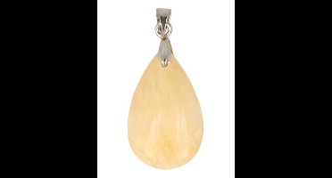 Ruben Robijn The drop of Calciet geel - hanger