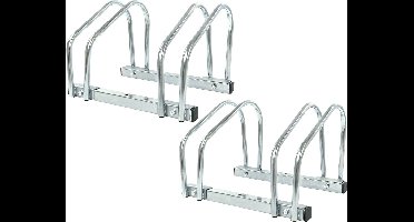 ProPlus Fietsenrek / fietsenstandaard - 2x - voor 4 fietsen - 41 x 32 x 26 cm - fietsen stalling