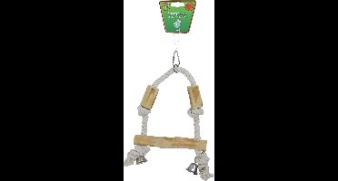 De Boon Schommel Hout met 2x Klos 36CM