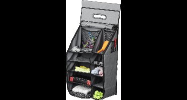 ProPlus 14-Vaks Organizer - Wandorganizer - 40 x 78 x 26 cm - Muurorganizer - Tentorganizer - Caravanorganizer - Ruimtebesparend - Diverse Opslag - Tent Schort - Met Rits & Keder - Bevestiging met Klittenband - Veelzijdige Opslagmogelijkheden