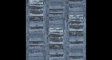 Homestyle - Behangpapier - Oude Balken - Behang - Blauw - 0,53 x 10 M.