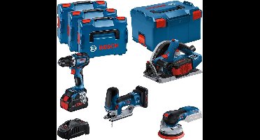 Bosch Professional Accu combiset 4-delig 18V ProCORE 1x 4.0Ah 2x 5.5Ah in L-Boxx - 0615990N36