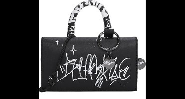 BUFFALO Handtas Schoudertas Muse On String Crossbody Bag Graffiti Zwart