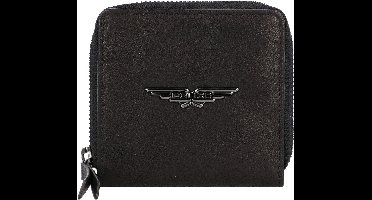 Police PT150-10368 Leren portemonnee 12 cm - Dames - Horizontaal - black