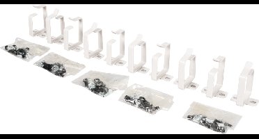 ROLINE kabelmanagement beugel, 44x60mm grijs 10 stuks