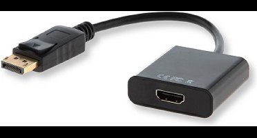 Savio CL-55/B Adapter Display Port do HDMI 0,2 m DisplayPort