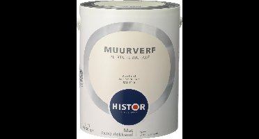 Histor Perfect Finish Muurverf Mat - 5 Liter - Zonlicht (Ral 9010)