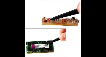 Let op type!! JAKEMY JM-T11 3 in 1 Professional Anti-static Tweezers Kit