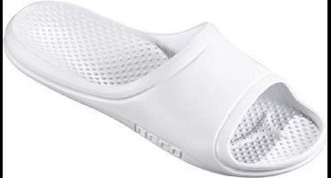BECO Badslippers - Wit - Unisex - Maat43