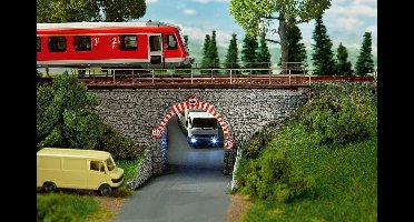 Faller - Stenen boogbrug - modelbouwsets, hobbybouwspeelgoed voor kinderen, modelverf en accessoires