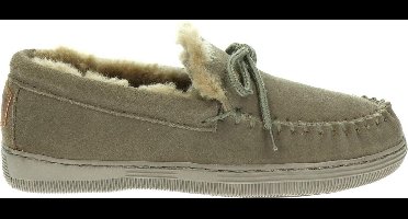 Warmbat Koala Women Suede Dames Sloffen - Taupe - Maat 37