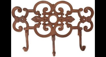 Esschert Kapstok  - Ophangrek met 3 haken - Victoriaanse Stijl