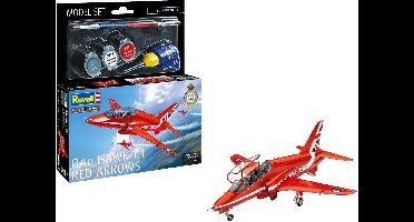 Revell Modelbouwpakket Militaire voertuigen - 64921 BAe Hawk T Red Arrows Model.d Arrows - Model Set Plastic - 1:72 - Modelbouw