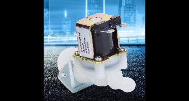 Magneetventiel Waterklep Regelklep Inlaat Enkele weggeleider Plastic magneetventiel voor thuisgebruik voor wasmachines