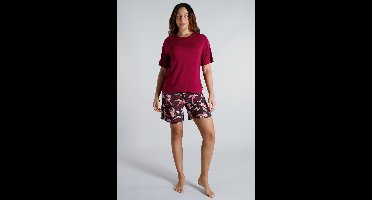 TOM TAILOR Manoa Dames Shortama - Bordeaux