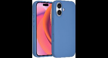 TUNIQ telefoonhoesje voor Apple iPhone 17 - Siliconen backcover - Blauw