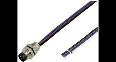 BKL Electronic 2701001 Sensor/actuator inbouwstekker M8 Aantal polen (sensoren): 4 0.2 m 1 stuk(s)