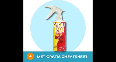 BSI Clean Kill Micro-Fast Spinnen (500 ml) - Krachtige Insecticide - Met gratis cheatsheet