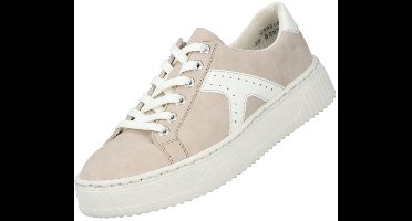 Rieker dames plateausneaker beige