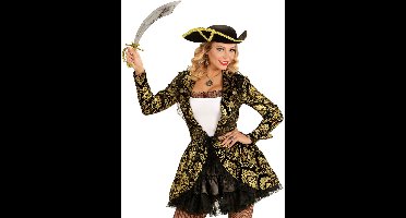 Piraten Kapitein jas/jurk Linda