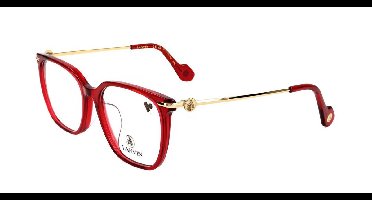 Lanvin LNV2639LB Red 52/16/140 WOMAN Brilmonturen