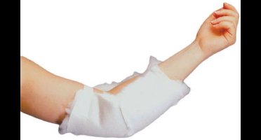 Sundo schapenvacht elleboogbeschermer met klittenbandsluiting (per stuk)