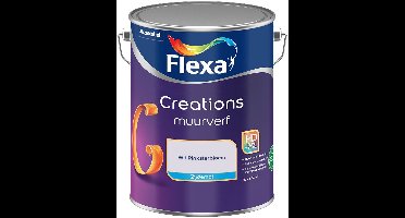Flexa - Creations Muurverf Zijdemat - Wit Pinksterbloem - Mengverf - 5 L