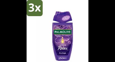 3 x Palmolive Douchegel Aroma Essence Ultimate Relax 250 ml - Douchegel - Ontspanning - Aromatherapie - Lavendel - Ylang Ylang