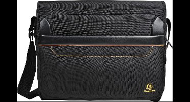 Exacompta Exactive Messenger tas voor laptops tot 14 inch - 38x30,5x10cm - Zwart - 17234E