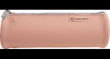 Exacompta 6x Pennenetui rond Aquarel in PU - 22,5x7,5cm - Geassorteerd - 52570E