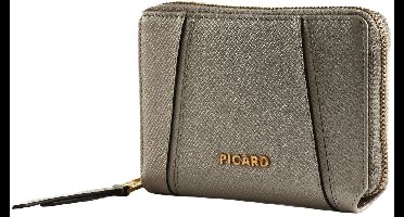 PICARD portemonnee Chic Way 1 Zip Around Wallet Silver Taupe