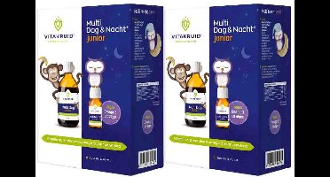 Vitakruid Multi Dag & Nacht Junior - 2 x - Voordeelverpakking