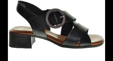 Zwart Sandalen Hak Tamaris Comfort maat 38