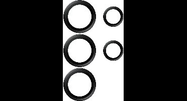 PanzerGlass Screenprotector geschikt voor Samsung Galaxy S26 Ultra Glazen | PanzerGlass Ceramic Hoops Camera Lens Protector - Case Friendly