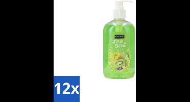 12 x Sence – Handzeep – Splash To Bloom Kiwi – 500 ml - Handzeep - Handen Reinigen - Handen Hydrateren - Kiwi Geur - Natuurlijke Handzeep