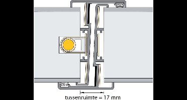 Deurn. Brandwerend Uitv.240 Nemef 600-U In Deur 2