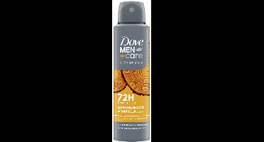 Dove Deodorant Men+ Care Sandalwood & Vanilla - 150 ml