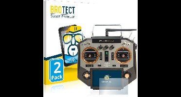 BROTECT - Screenprotector voor FrSky Horus X10 - Folie Beschermfolie transparant 2 Stuks