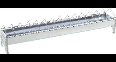 Flamingo Voederbak Herka - Kip - Kippenvoerbak - Metaal - 99x13x15cm