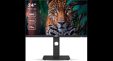 Dahua LM24-P301A QHD IPS Monitor - 75 Hz - USB-C - 24 inch - Inclusief HDMI kabel