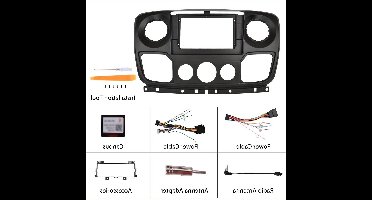 Android Autoradio – Dubbele Din Radio – Auto Multimedia Speler – Inbouw Navigatie Systeem – Dashboard Upgrade – 15 cm Touchscreen – Draadloze CarPlay & Android Auto – AHD Achteruitrijcamera & Stuurwielbediening