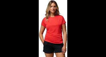 Columbia Zero Rules™ Light SS Crew Dames Outdoorshirt - Poppy Red