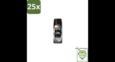 25 x Axe – Deodorant Spray – Pure Coconut – 150 ml - Grootverpakking - Deodorant Spray - Kokosgeur - Frisheid - Transpiratiegeur - Huidbescherming