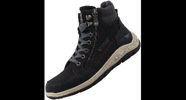 Mustang heren hoge sneaker zwart