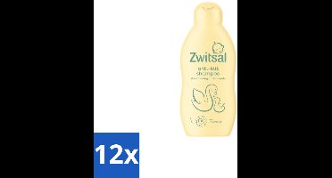 12 x Zwitsal Shampoo Anti-Klit 200 ml - Baby Haar Verzorging - Anti-klit Shampoo - Zwitsal Baby Shampoo - Babyhuid Verzorging - Zwitsal Anti-klit