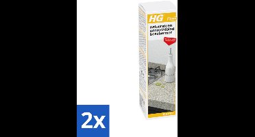 2 x HG Natuursteen Aanrechtbladbeschermer 100 ml - Natuursteen Bescherming - Aanrechtblad Beschermen - Vlekken Verwijderen - Marmer Onderhoud - Kalksteen Onderhoud
