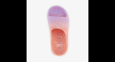 Kinder badslippers ombre roze paars - Maat 29