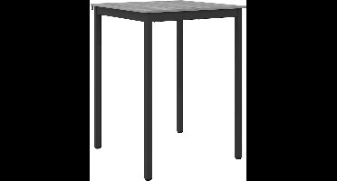 vidaXL - Staande - Bartafel - Bewerkt - hout